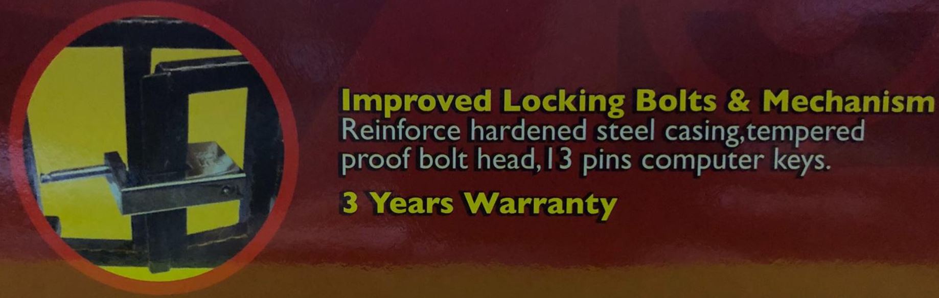 OSCAR SL2008 2 IN 1 MASTER SYSTEM LOCK SET - Domaco