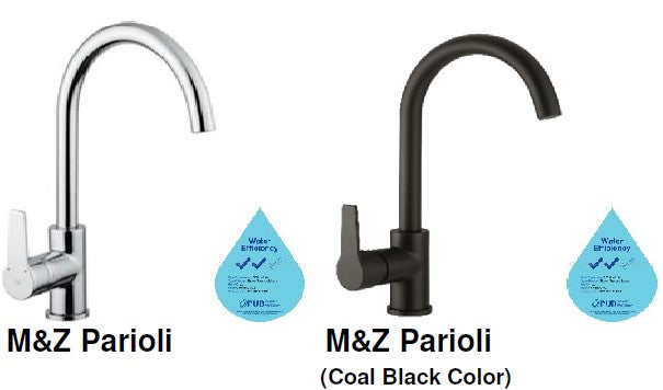 M&Z PARIOLI Sink Mixer with Swivel Spout<br>MADE IN ITALY *Contact us for best price - Domaco