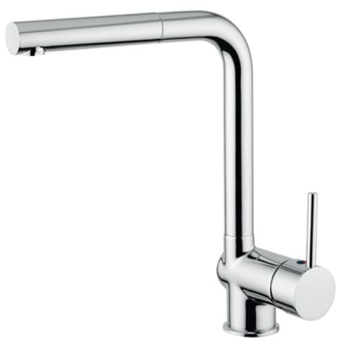 M&Z PULL 1 Sink Mixer with Pull-Out Handspray <br>MADE IN ITALY (26800) *Contact us for best price - Domaco