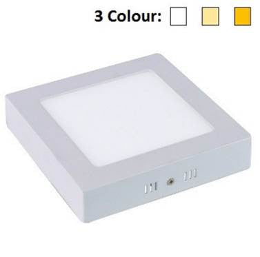 LED Ceiling Square 3 Colours 24W - Domaco