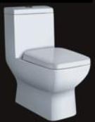 Arino 1-Piece Toilet Bowl QUADRO (Geberit Flushing System) (31800)<br>*Contact us for best price - Domaco