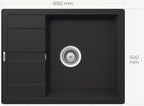 Schock RONDA D-100-L Granite Kitchen Sink - Domaco