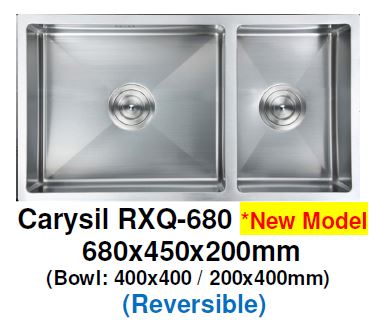 CARYSIL RXQ-680 Kitchen Sink - Domaco