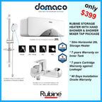Rubine SH-20 Storage Heater 20L domaco.com.sg