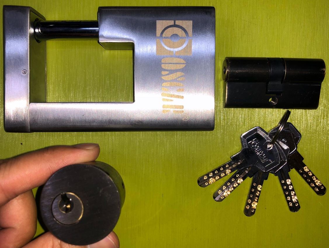 OSCAR SL2008 3 IN 1 MASTER SYSTEM LOCK SET - Domaco