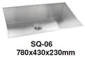 ENGLEFIELD SQ-06 1.2mm Handmade S/Steel Undermount Kitchen Sink - Domaco