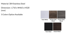 Baron A107 Basin Cabinet Set domaco.com.sg