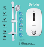 Champs Sylphy Instant Water Heater (White) domaco.com.sg