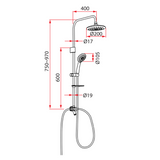 Rubine RWH-3388 Instant Water Heater With DC Water Booster Pump & Rain Shower domaco.com.sg