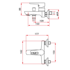 Rubine MT 15W White Storage Heater 15L domaco.com.sg