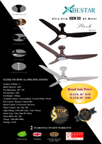 Bestar Sleek DC Ceiling Fan domaco.com.sg