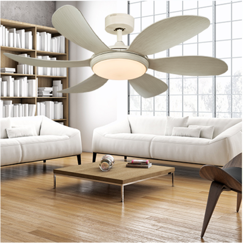 Fanco Girasol 46" DC Ceiling Fan with 36W LED RGB Light Kit and Remote domaco.com.sg