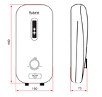 Rubine RWH-1388B (Black) / RWH-1388W (White) Instant Water Heater domaco.com.sg