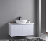 Baron A109-ST Stainless Steel Basin Cabinet With Phoenix Stone Solid Top domaco.com.sg