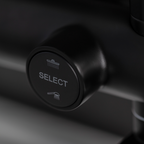 Rubine RSC-PUSHSTOP-R61-BK Rain Shower Set with Hand Shower and Shower Mixer in Matt Black domaco.com.sg