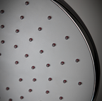 Rubine RSC-PUSHSTOP-R61-CH Rain Shower Set with Hand Shower and Shower Mixer in Chrome domaco.com.sg