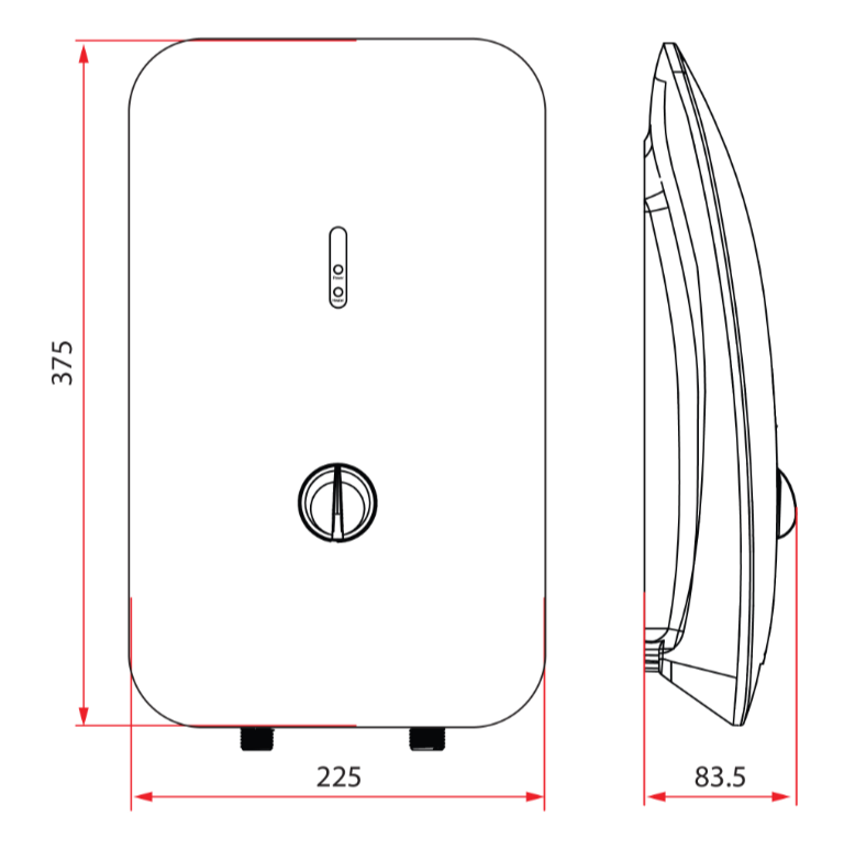 Rubine RWH-933 Instant Heater domaco.com.sg