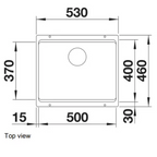 Blanco Etagon 500-U Kitchen Sink Bundle With Blanco Linus Mixer Tap (Free Rail Tray + Waste System + Cutting Board) domaco.com.sg
