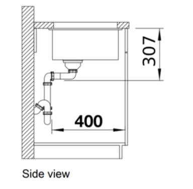 Blanco Etagon 500-U Kitchen Sink Bundle With Blanco Linus Mixer Tap (Free Rail Tray + Waste System + Cutting Board) domaco.com.sg