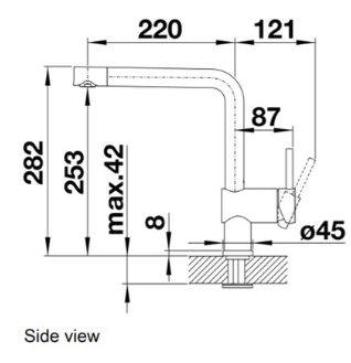 Blanco Etagon 500-U Kitchen Sink Bundle With Blanco Linus Mixer Tap (Free Rail Tray + Waste System + Cutting Board) domaco.com.sg