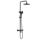 Rubine RSC-THERMO-R31-BK Rain Shower Set with Hand Shower and Shower Mixer in Matt Black (38800)<br>*Contact us for best price domaco.com.sg