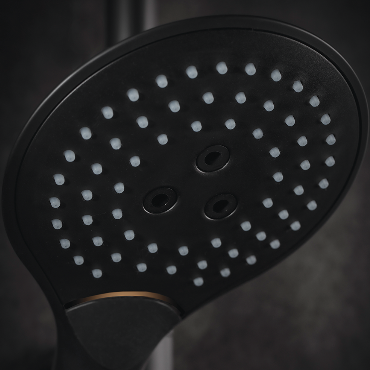 Rubine RSC-THERMO-R31-BK Rain Shower Set with Hand Shower and Shower Mixer in Matt Black (38800)<br>*Contact us for best price domaco.com.sg