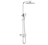 Rubine RSC-THERMO-S41-CH Rain Shower Set with Hand Shower and Shower Mixer in Chrome (39800)<br>*Contact us for best price domaco.com.sg