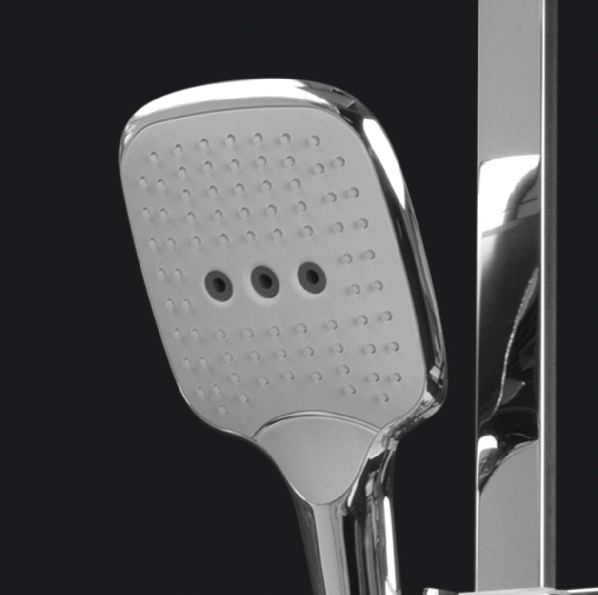 Rubine RSC-THERMO-S41-CH Rain Shower Set with Hand Shower and Shower Mixer in Chrome (39800)<br>*Contact us for best price domaco.com.sg