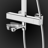 Rubine RSC-THERMO-S41-CH Rain Shower Set with Hand Shower and Shower Mixer in Chrome (39800)<br>*Contact us for best price domaco.com.sg