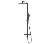Rubine RSC-THERMO-S41-BK Rain Shower Set with Hand Shower and Shower Mixer in Matt Black (41800)<br>*Contact us for best price domaco.com.sg