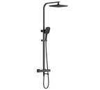 Rubine RSC-THERMO-S41-BK Rain Shower Set with Hand Shower and Shower Mixer in Matt Black (41800)<br>*Contact us for best price domaco.com.sg