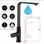 Premium Kitchen Mixer Tap With Granite Sink Package domaco.com.sg