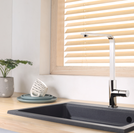 Premium Kitchen Mixer Tap With Granite Sink Package domaco.com.sg