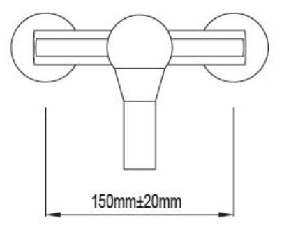 NTL Shower Mixer Tap 1504 (7880)<br>*Contact us for best price - Domaco