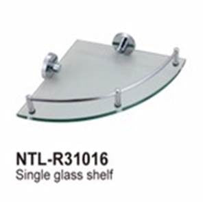 NTL Single Corner Glass Shelf R31016 (3380)<br>*Contact us for best price - Domaco