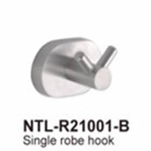 NTL Single Robe Hook R21001-B (1090)<br>*Contact us for best price - Domaco