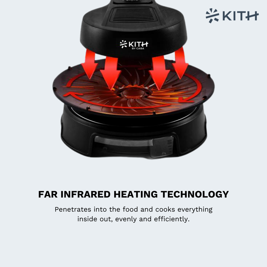 Kith Smokeless BBQ Grill SBG-TC-B1 (Touch Control) domaco.com.sg