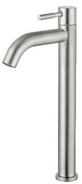 ARINO T-1019LSS TALL LEVER HANDLE BASIN PILLAR TAP - Domaco