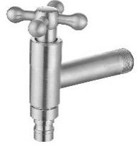 ARINO T-1274SS CROSS HANDLE LONG BIB TAP - Domaco
