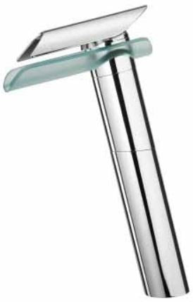 Arino T-6505L-2 Waterfall Tower Basin Mixer with Transparent Glass (18800)<br>*Contact us for best price - Domaco