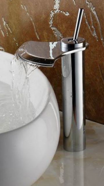 Arino T-6509L-2 Waterfall Tower Basin Mixer (10800)<br>*Contact us for best price - Domaco