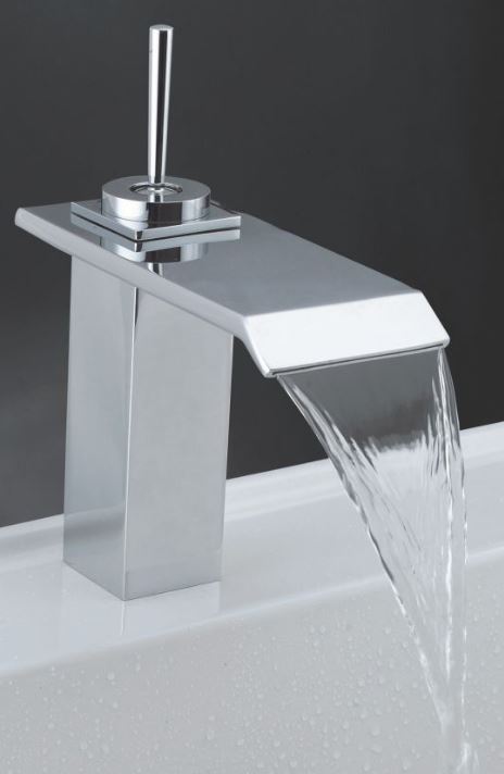Arino T-6510SQ-2 Waterfall Basin Mixer (7800)<br>*Contact us for best price - Domaco