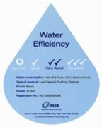 Baron 1-Piece Toilet Bowl W-303 (19800)<br>*Contact us for best price - Domaco