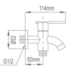 NTL Two Way Tap 2030-C (3780)<br>*Contact us for best price - Domaco