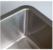 Monic Narrow Corner Kitchen Sink - Domaco