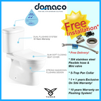 Vasile V338 Toilet Bowl Domaco.com.sg