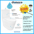 Velin A3390 1-Piece Toilet Bowl domaco.com.sg