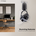 Fanco Vino 18" DC Wall/Ceiling Fan with Remote Domaco.com.sg