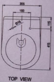 ARINO WC-0887-WT Wall-Hung WC - Domaco