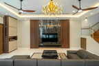 Efenz Downrod DC-Eco Ceiling Fan with 22W Samsung Dimmable LED Light Kit And Remote domaco.com.sg